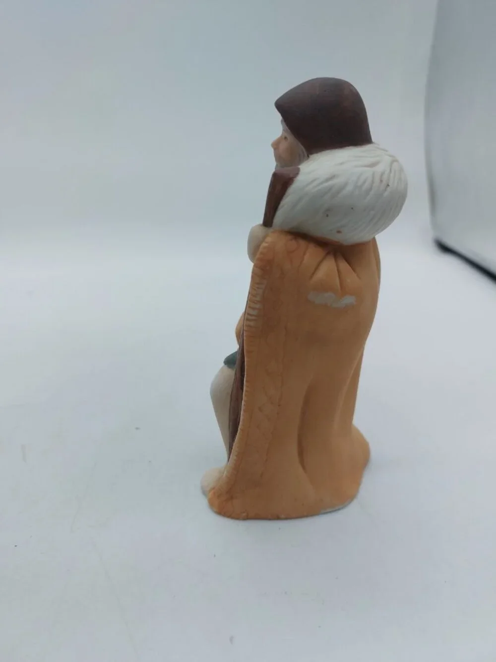 Christmas Nativity Shepard With Lamb Ceramic Replacement Figurines